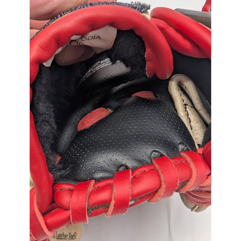 Rawlings Bryce Harper 10 Inch Youth Baseball Glove Tan Red MPL100BHC RH Throw - Picture 11 of 11